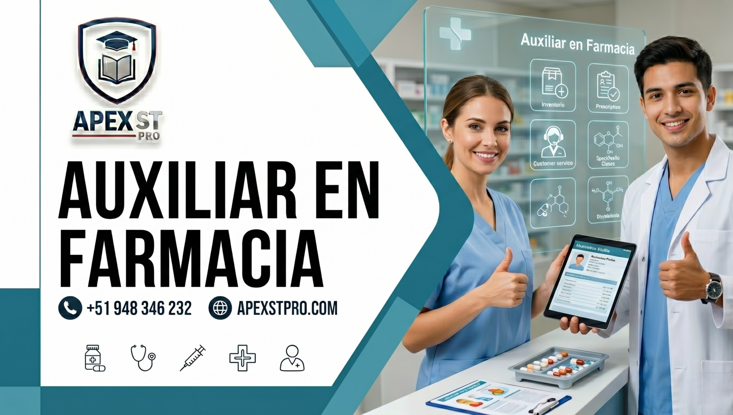 AUXILIAR EN FARMACIA
